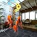 Olpchee Handmade Dream Catchers with Feathers Sunflower Wall Hanging Decoration Ornament Gift for Car, Balcony, Bedroom, Living Room Orange