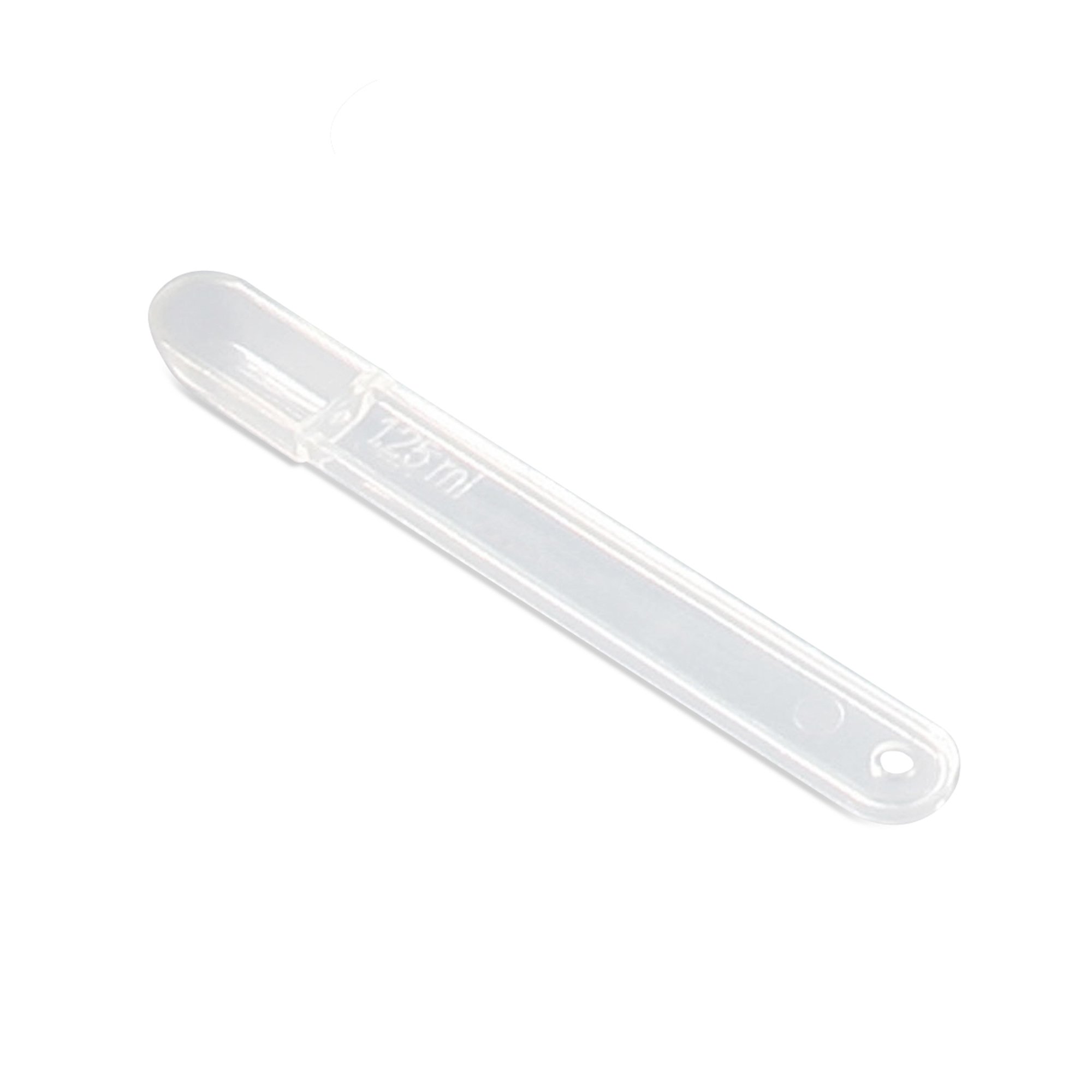 Bel-Art F36740-1021 Earth-Friendly Wide Handle Sampling Spoon, 1.25ml, 0.04oz, PLA Resin, Pack of 10