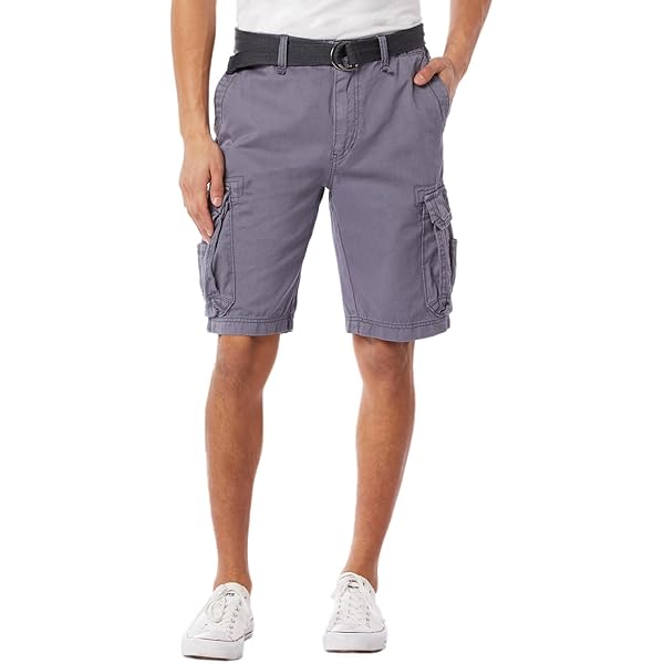 【SATIIIZ】Bay Nylon Cargo Half Pants SATIIIZ】Bay Nylon Cargo Half Pants (SATiiiZ/カーゴパンツ