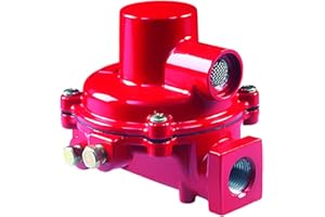 Emerson-Fisher LP-Gas Equipment R122H-AAJ First Stage Compact Regulator, Non-Adjustable 10 psig Spring, 1/4" x 1/2" NPT