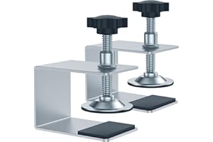 Cabinet Clamps, Cabinet Installation Clamp Zinc Drawer Fixing Clip, Adjustable Cabinet Hardware Jig Portable Front Drawer Woo