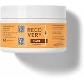 Phytoca Cosmetics Recovery Hair Mask for Dry, Damaged Hair, Deep Conditioning Treatment with Babassu Oil, Biolipid Blend &amp; Shea Butter, 250 g / 8.45 oz
