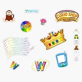 Webkinz Pack Waterproof Vinyl Window Bumper Sticker Decal 5"