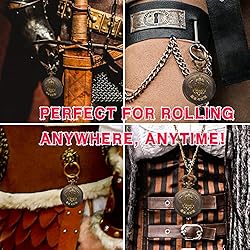 DND 6mm Micro Polyhedral Dice Set with Pocket Watch