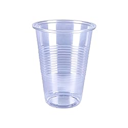 Amazon Basics Disposable Clear Plastic