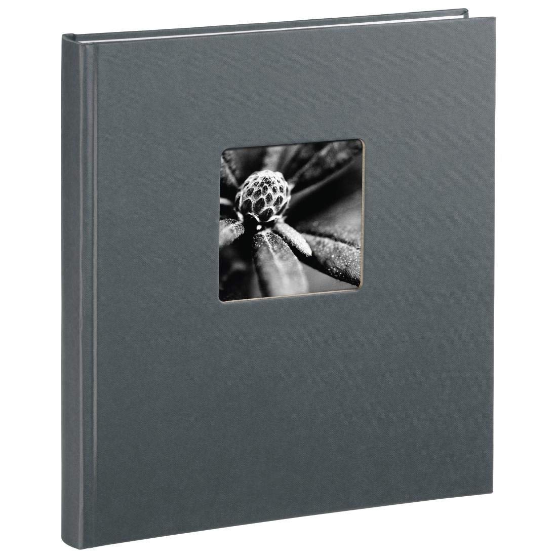 Hama 2117 Fine Art Bookbound Album, 29 x 32 cm, 50 White Pages | Grey