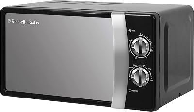 Russell Hobbs RHMM701B 17 Litre 700 W Microwave Black Solo Manual