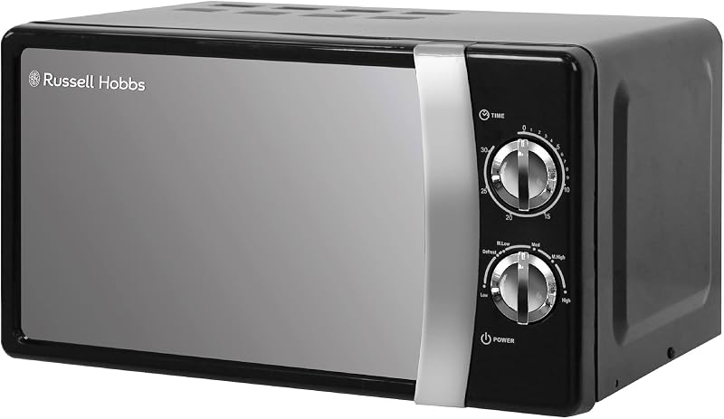 Russell Hobbs RHMM701B 17 Litre 700 W Microwave Black Solo Manual