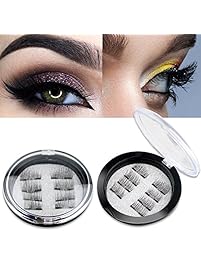 Professional 3D Reusable Dual Magnetic Fake Eyelashes 2 pairs (8 pieces)
