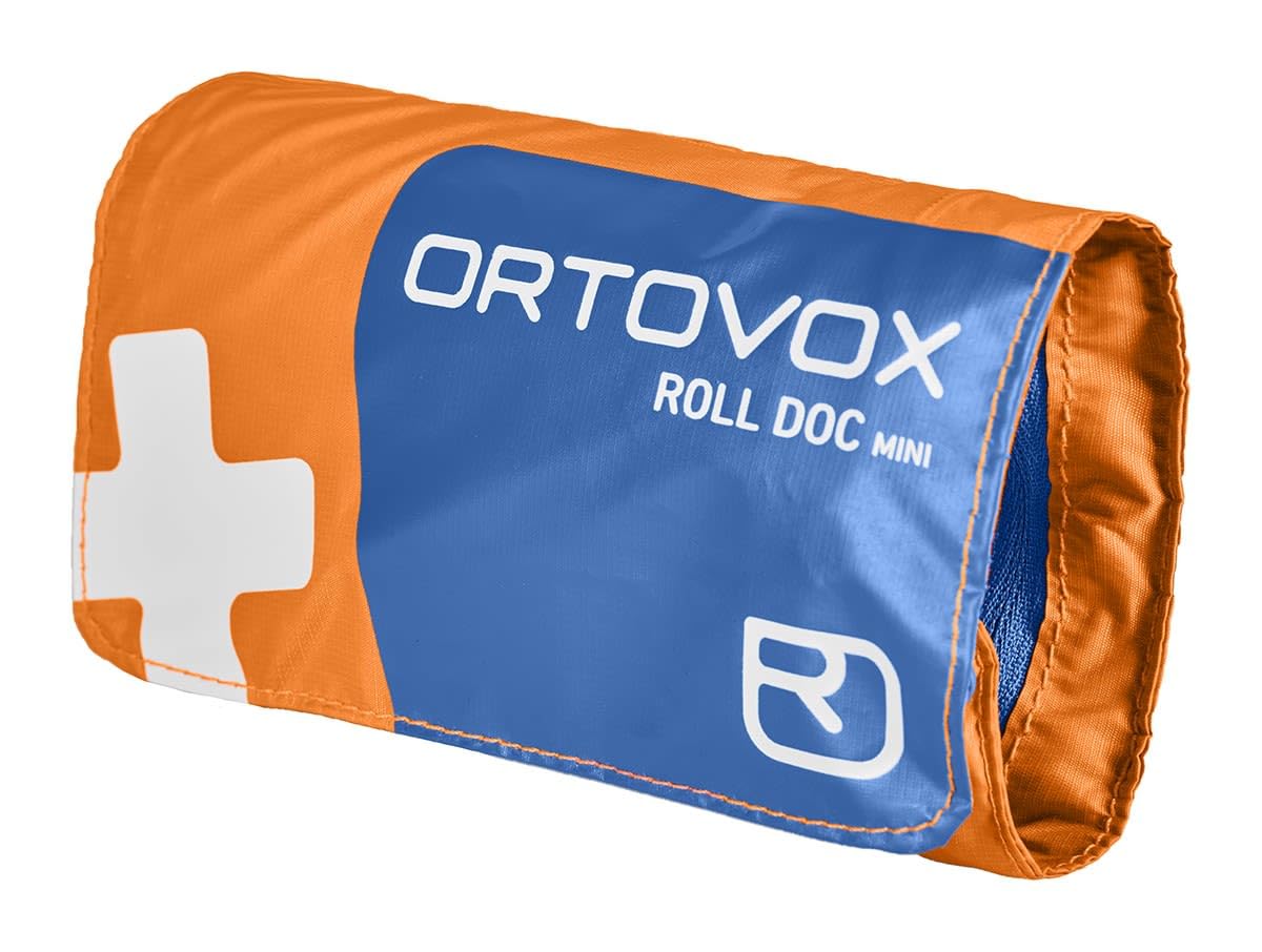 ORTOVOX 23303-21201 First Aid Roll Doc Mini First Aid Kit Unisex Adult Shockin Orange Size U