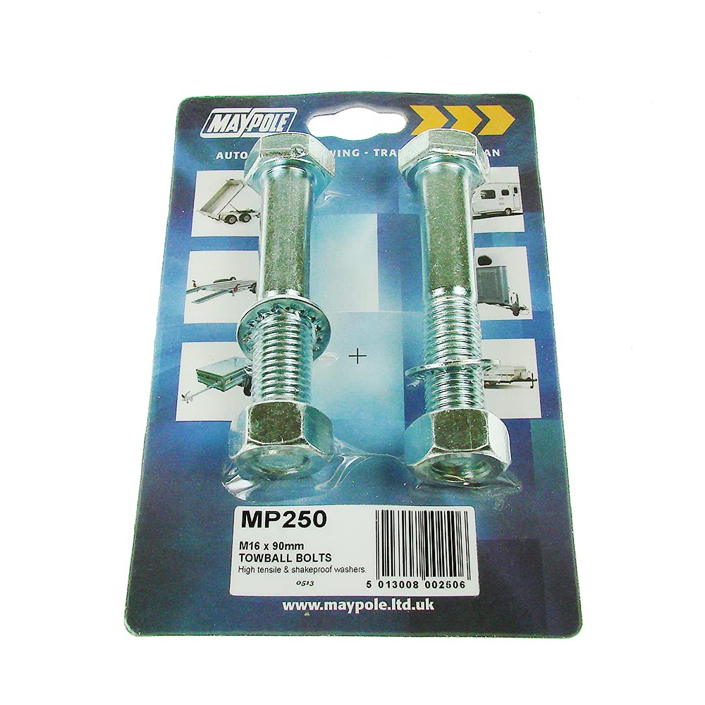 Maypole 250 Nut and Bolt, 90 mm, Silver