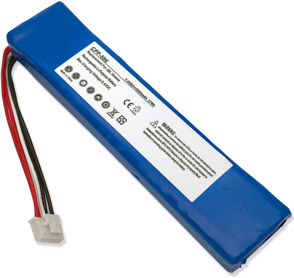 GSP0931134 Wireless Speaker Compatible with JBL Xtreme New 5000mAh 7.4V 37Wh Li-ion Battery