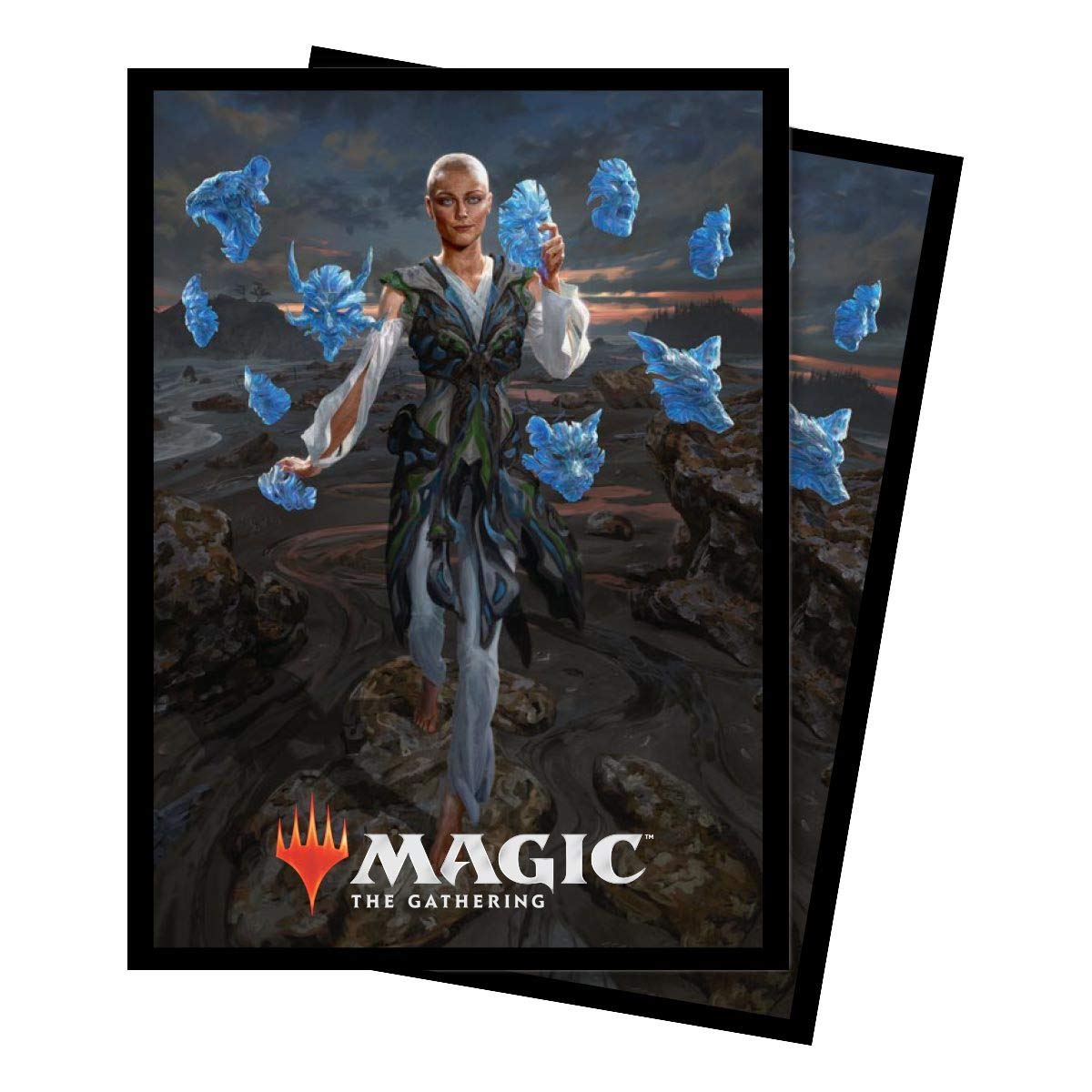 Ultra Pro Commander 2018 Estrid, the Masked Standard Deck Protector sleeve 100ct for Magic