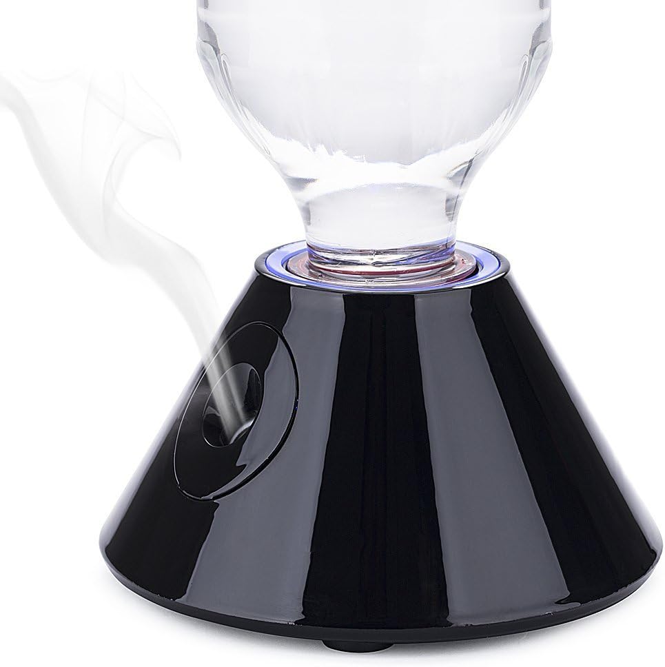 Mini Humidifier / Cool Mist Humidifier/ USB Humidifier Portable Design No Noise Automatic Shut-off Compatible with Coca Cola Bottles for Office and Bedroom (Black)