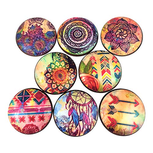 Set of 8 Boho Gypsy Knobs