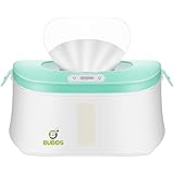 Bubos Distributeur de lingettes pour bébé avec veilleuse LED avancée