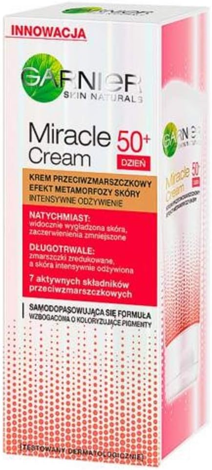 garnier miracle skin cream anti ageing skin transforming care