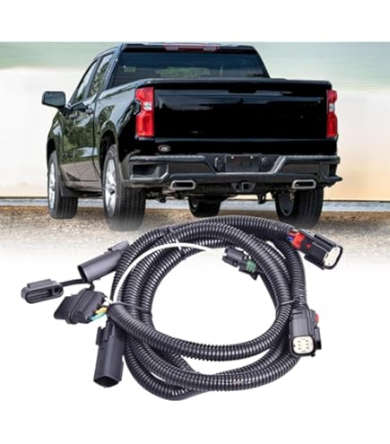 Aazon.co: Tailgate Light Bar Harness With Reverse Wire, Tailgate