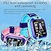 Zqtech Smart Watch for Kids GPS Tracker - IP67 Waterproof Smartwatches with SOS Voice Chat Camera Alarm Clock Digital Wrist Watch Smartwatch Girls Boys Birthday Presents