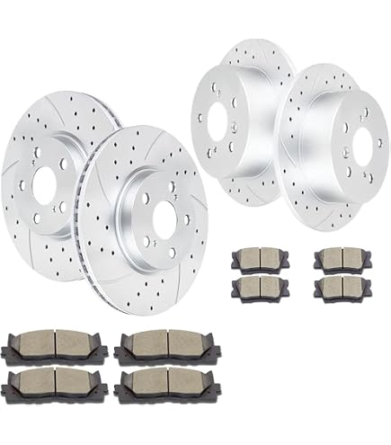 Front Brake Rotor For Toyota Camry, RAV4, Avalon, Lexus ES350 (2006-2018) - Sold Each
