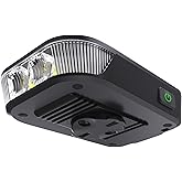 RAVEMEN FR500 Bike Front Light for Night Daytime Riding, Compatible with Garmin/Wahoo Computers, 6 Modes, Auto On/Off, Side Visible, USB-C Rechargeable & Output Bicycle Headlight for Road Urban Biking