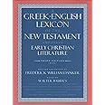 A Greek-English Lexicon of the New Testament and Other Early Christian Literature, 3rd Edition