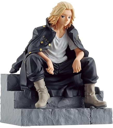 Banpresto Q Posket Figur: Tokyo Revengers Hanemiya Kazutora In Sepia, Ca. 14 Cm Hoch – Sammlerfigur