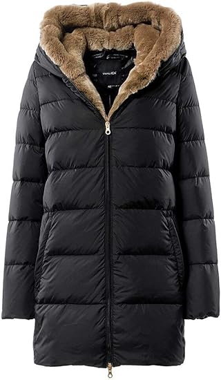 Amazon デュベティカ ダウンジャケット Carys レディース ブラック 42 Lサイズ相当 並行輸入品 コート ジャケット 通販