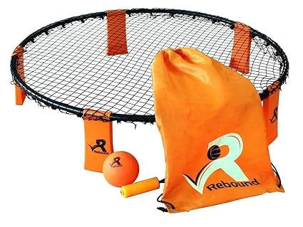 Rebound Ball Game Set - 3 Bälle, Tunnelzug, Pumpe und Regeln - ein episches Ballspiel mit schnellen Reaktionen