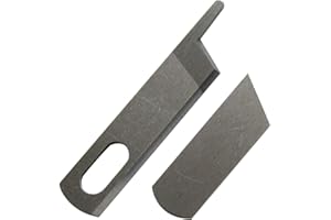 CKPSMS brand - 1SET Upper & Lower Knives Blades #412585&412749 Compatible with Singer 14u12a,14u13,14u65 14U