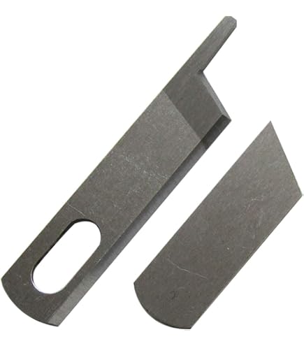 FIKLOTA Couteau supérieur 412585 et couteau inférieur 550449 pour Singer 14CG754 14SH654, 14SH644, 14SH744, 14CG744, 14U555 | Pfaff 4762, 4772 | Babylock BL202, BL302, BL444 00 Sergent er et autres