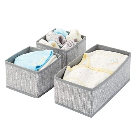House Of Quirk Storage Box Set Of 3 Closet Dresser Drawer