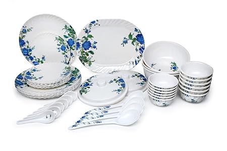 Roni Wares Crockery Pack of 40 Dishwasher Safe Dinner Set (Melamine)-RW-2009