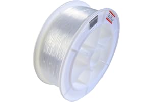AMKI Plastic 2296ft(700Meter) 0.06in/1.5mm Diameter PMMA Fiber Optic Roll End Glow Cable for All Kind Led Star Ceiling Light Kit