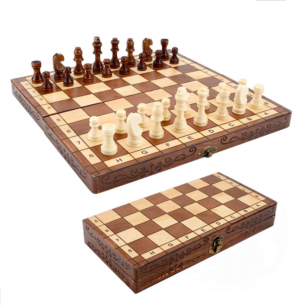 wooden chess