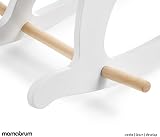 Mamabrum Wooden Rocking Horse White Classic Rocker Toy Child 1+ Year 50kg view 5
