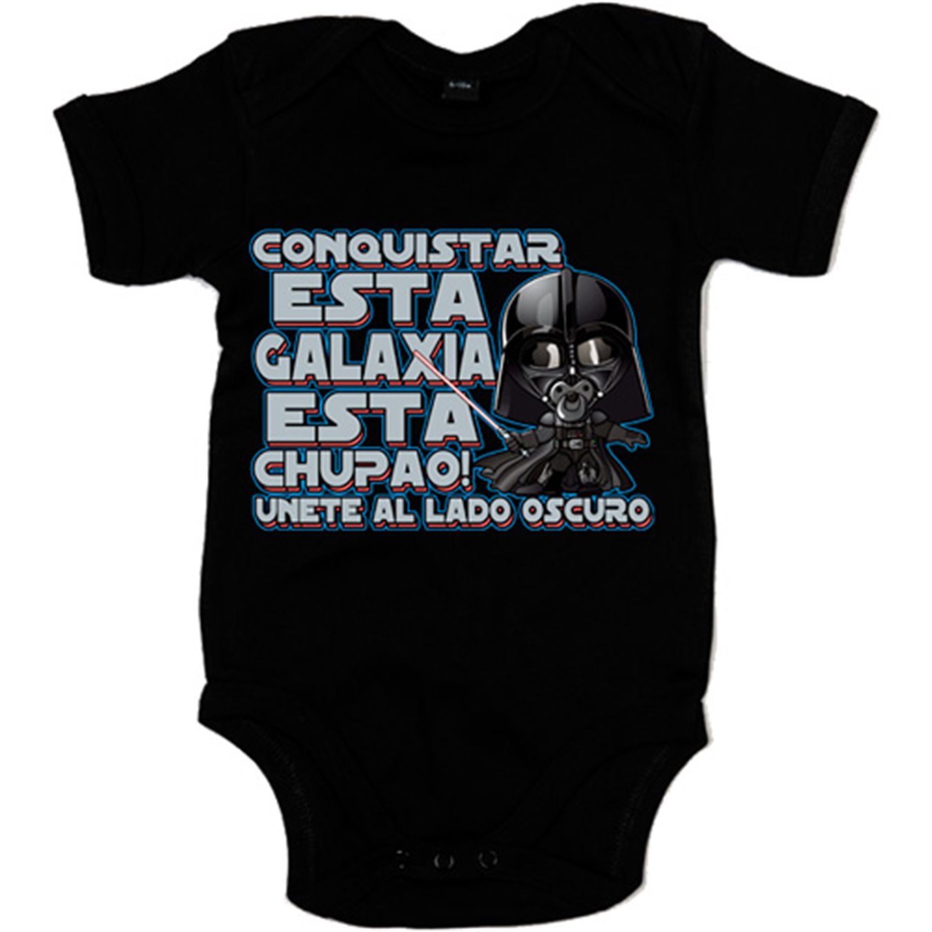 Body bebé Star Wars Darth Vader conquistar esta galaxia está chupado Blanco  6-12 meses Ropa Otras marcas de ropa futakuchi-hakata.com