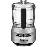 Cuisinart Mini Food Processor, Reversible Blade, 3-Cup Capacity | Mini electric food chopper chops herbs, vegetables &amp; cheese, dishwasher-safe work bowl &amp; lid, DLC-2ABC