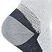 YUEDGE Men's Hiking Trekking Walking Wicking Anti Blister Cushion Padded Crew Medium Socks
