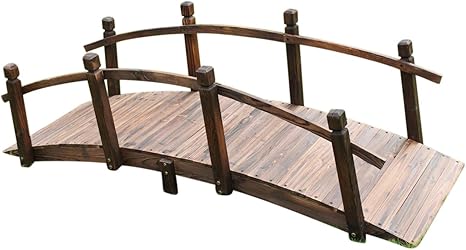 GardenMarketPlace Gartenbrücke aus Holz, 2 m breit: Amazon.de: Garten