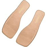 OYOANGLE Women's Clear Square Open Toe Sandals Pu Leather Flat Slide On Sandals Transparent Outdoor Slippers
