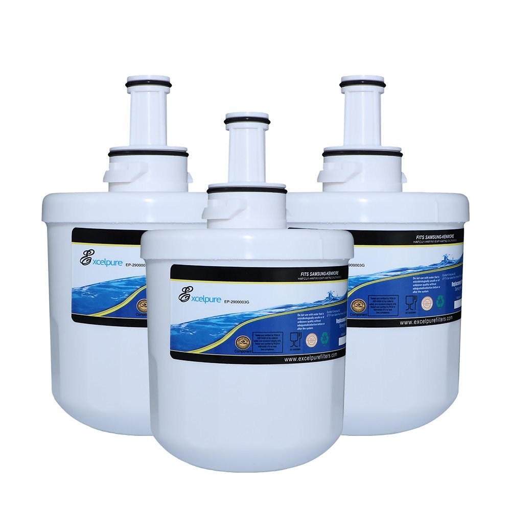 EXCELPURE EP2900003G Refrigerator Water Filter, Compatible W/Samsung