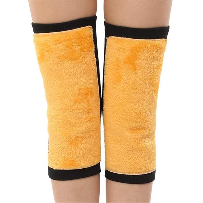 Kneepad/Protective Knee Pad Cotton Velvet Warm Fitness Knee Pads Unisex Kniepads-Winter Warmth Relieve Joint Pain Arthritis S