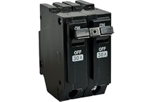 PPYIPC THQL2130 Circuit Breaker，Fit for General Electric，Repalce for THQL 2p 30A Breaker,2 Pole 30 Amp 120/240V 10kA，Plug-in Mount Standard，Thermal Magnetic Protection