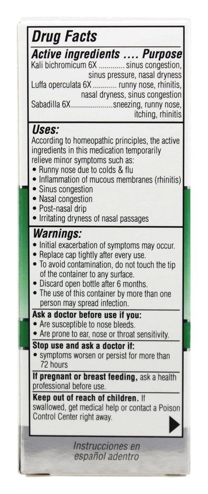 Similasan Sinus Relief Nasal Mist 0.68 oz : Saline Nasal Sprays : Grocery & Gourmet Food