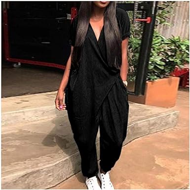 baggy short overalls