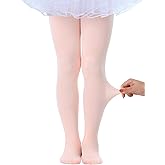 Yitoco Girls Tights for Ballet Dance School Students Super Soft Stockings Leggings (Toddler/Kids)