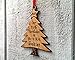 Newlywed Christmas Ornament Lovebirds Personalized Heart Tree Trunk Design Mr Mrs Wedding Date Name Engraved Couples Our First for Him Her Engagement Together (Tree)