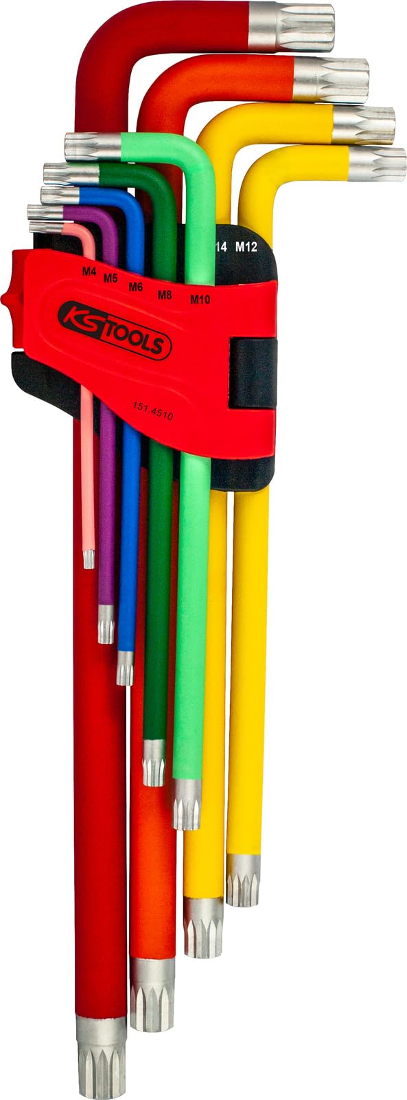 Multi-Tooth (XZN®) Allen Key Set, XL, 9 Pieces