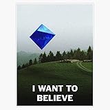 MAGNET Evangelion I Want to Believe Magnetic Vinyl